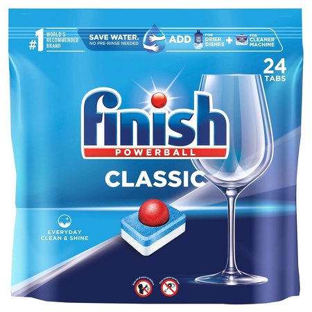 FINISH Classic Original Scent Tablet Dishwasher Detergent 24 pk, 24PK 5170020638